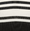 Black/Egret Placed Stripe