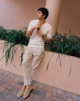 Air Linen Pull On Pant