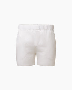 Linen Home Short in White - 1 - Onia