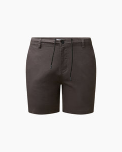 Stretch Linen Traveler Short in Charcoal - 1 - Onia