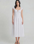 Off Shoulder Midi Dress