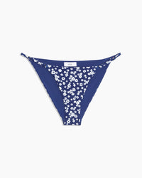 New Blue White Field Floral