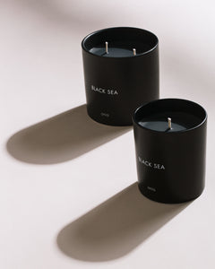 Black Sea Candle in Black - 3 - Onia