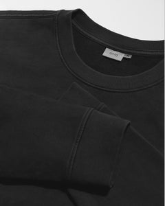 Garment Dye Terry Sweatshirt in Black - 3 - Onia