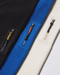 Polar Fleece Quarter Zip in Cobalt - 3 - Onia