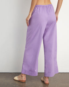 Poplin Pant in Lavender - 3 - Onia