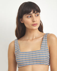 Amber Bikini Top in Capri-Multi - 1 - Onia