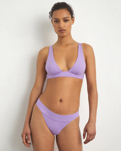 Mallory Bikini Top in Lavender - 1 - Onia