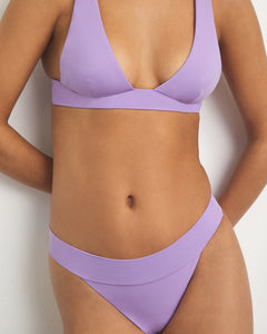 Mallory Bikini Top in Lavender - 5 - Onia