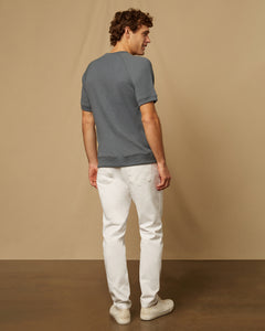 Summer Denim Pant in White - 4 - Onia