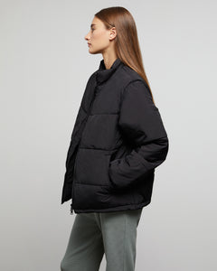 Lightweight Puffer Jacket in Black - 3 - Onia