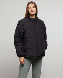 Lightweight Puffer Jacket in Black - 2 - Onia