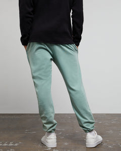 Garment Dye Pull-On Terry Jogger in Sea-Moss - 4 - Onia
