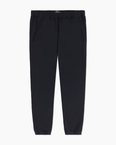 Garment Dye Pull-On Terry Jogger in Black - 2 - Onia