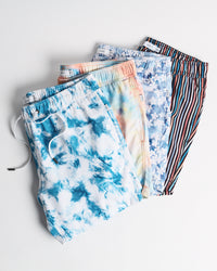 Blue Teal Wash Tie Dye