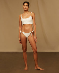 Veronica Bikini Top in Off White - 3 - Onia