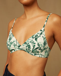 Malin Bikini Top in Forest Green Multi - 1 - Onia