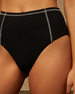 Ella Bikini Bottom in Black - 6 - Onia