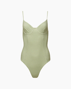 Chelsea One Piece in Palm Frond - 1 - Onia