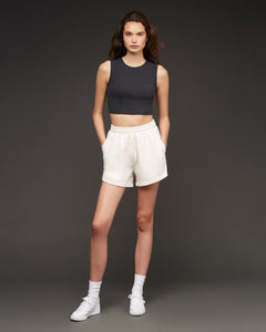 Everyday Short in Off White - 7 - Onia