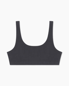 Everyday Bra Top in Gunmetal - 2 - Onia