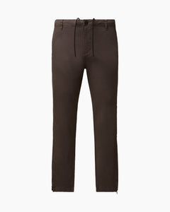 Stretch Linen Traveler Pant in Charcoal - 1 - Onia