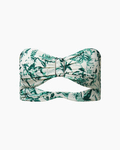 Lara Bikini Top in Forest Green Multi - 2 - Onia