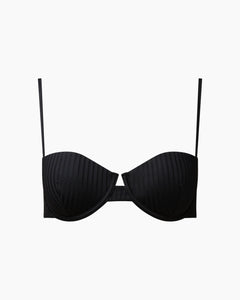 Dalia Bikini Top in Black - 1 - Onia