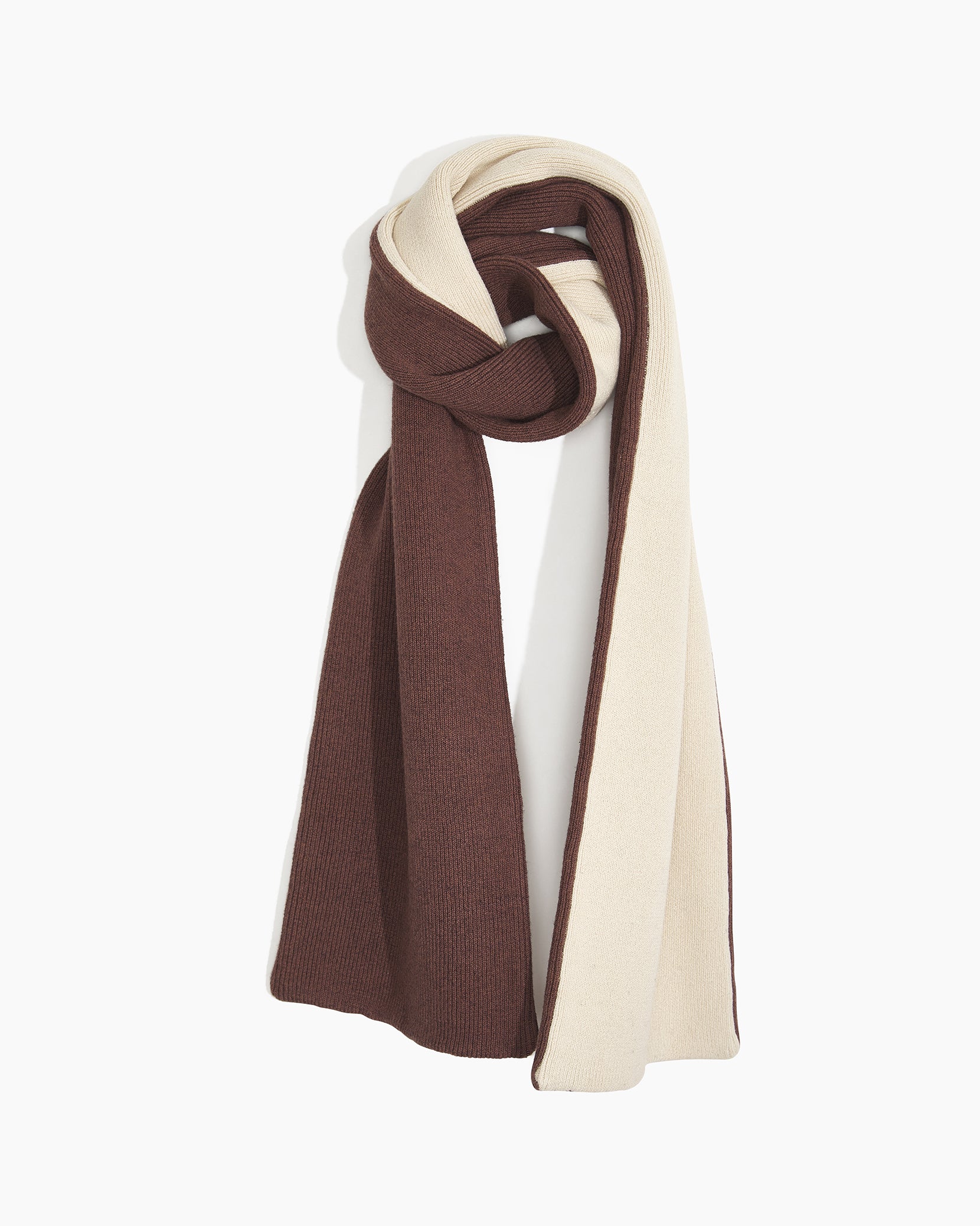 Reversible Cotton Wool Scarf